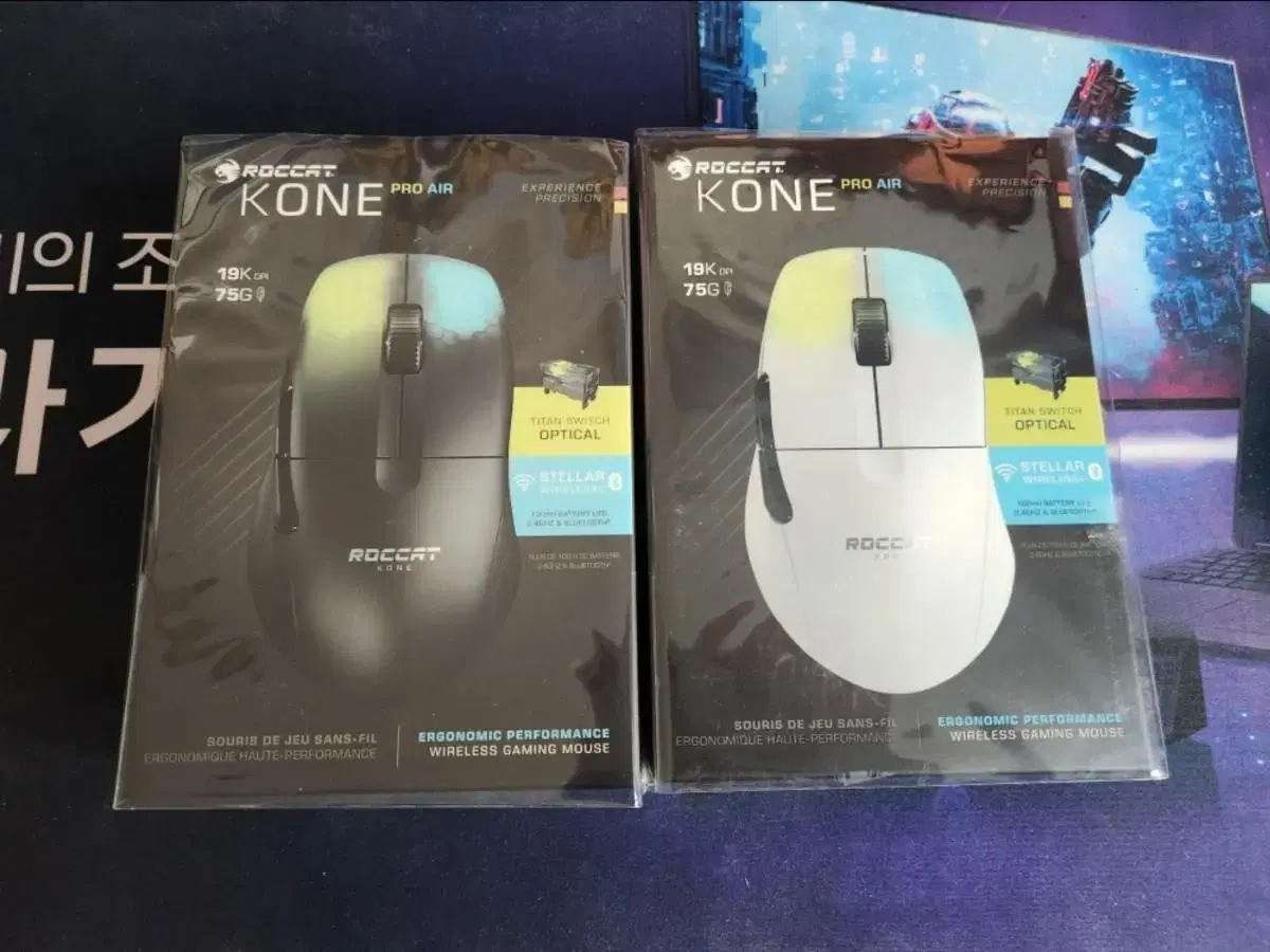 미개봉]ROCCAT KONE PRO AIR 마우스 팜